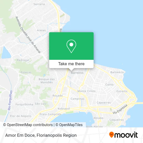 Amor Em Doce map