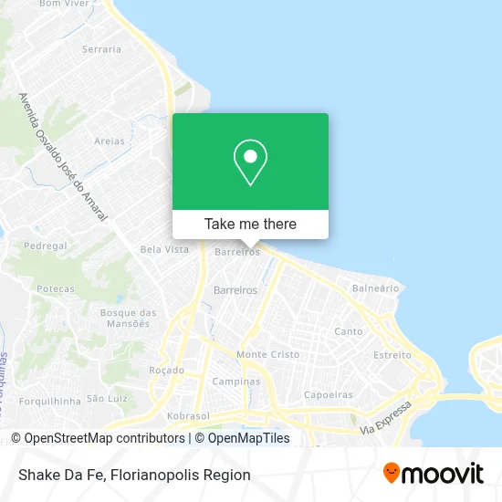 Shake Da Fe map