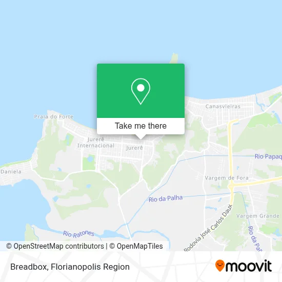 Breadbox map