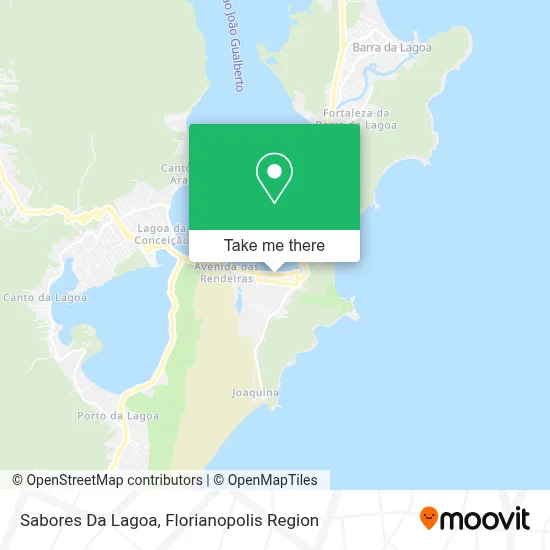 Sabores Da Lagoa map