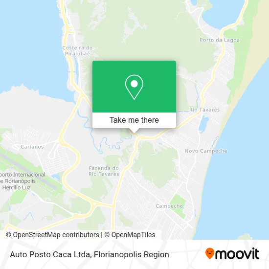 Auto Posto Caca Ltda map