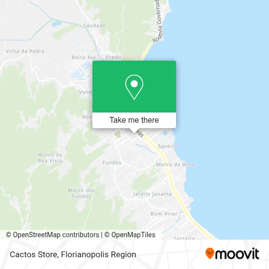 Cactos Store map