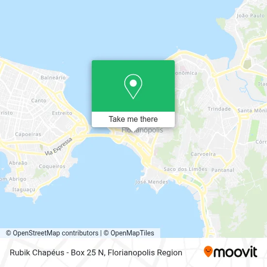 Rubik Chapéus - Box 25 N map