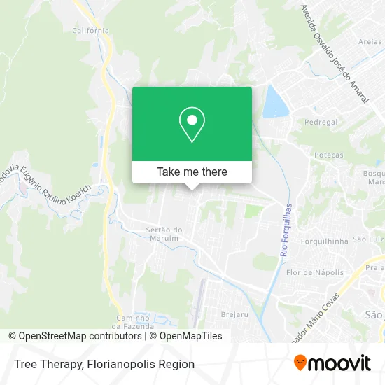 Tree Therapy map