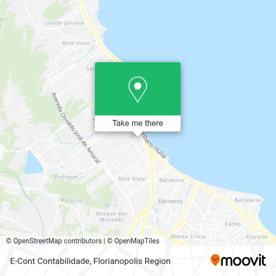E-Cont Contabilidade map