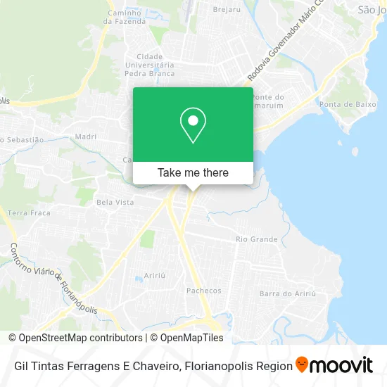 Gil Tintas Ferragens E Chaveiro map
