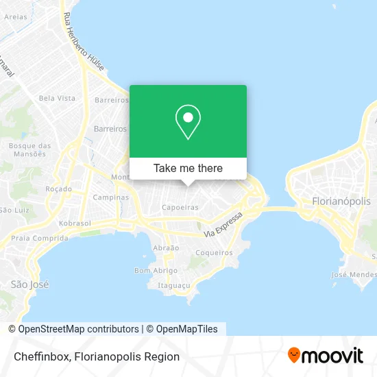 Cheffinbox map