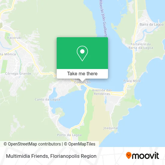 Multimidia Friends map