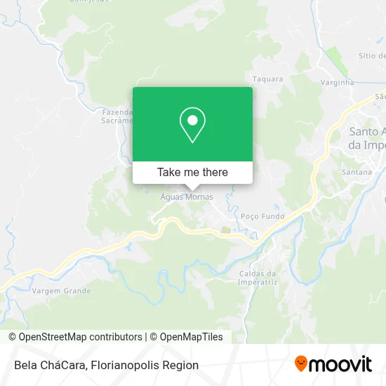 Bela CháCara map