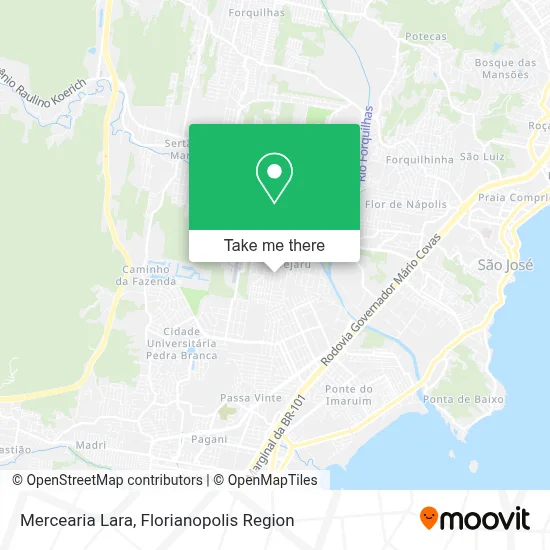 Mercearia Lara map