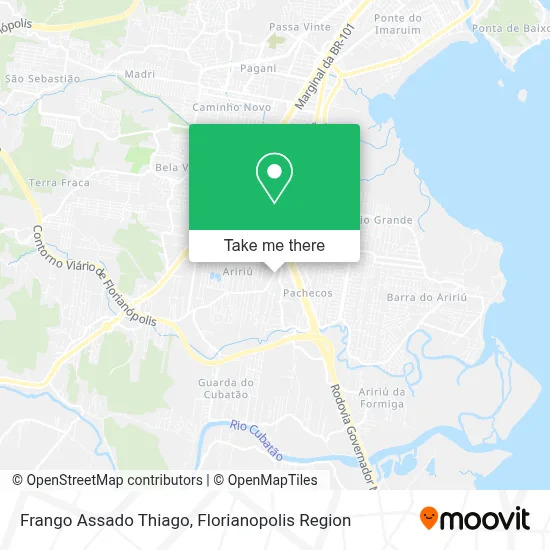 Frango Assado Thiago map