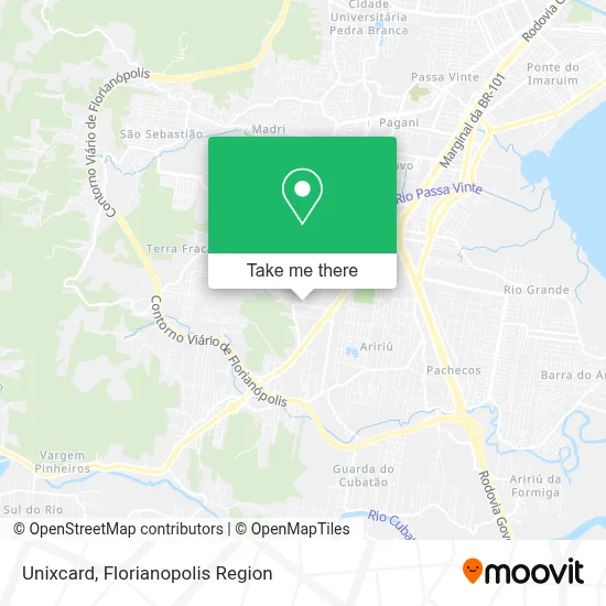 Unixcard map