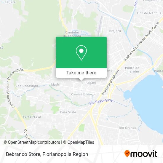 Bebranco Store map