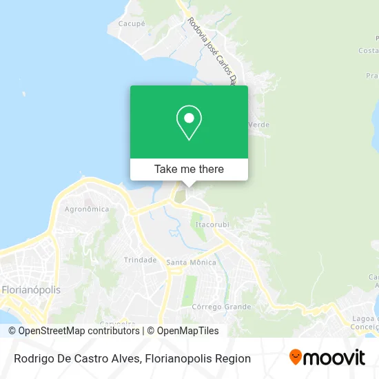Rodrigo De Castro Alves map