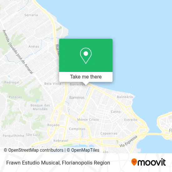 Frawn Estudio Musical map