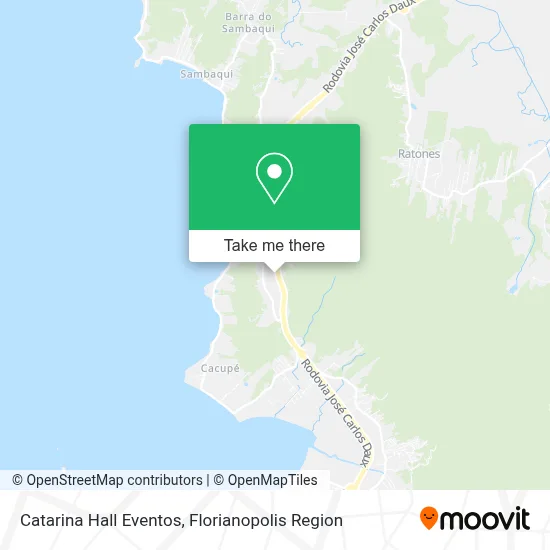 Catarina Hall Eventos map