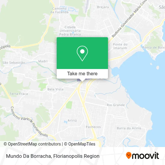 Mundo Da Borracha map