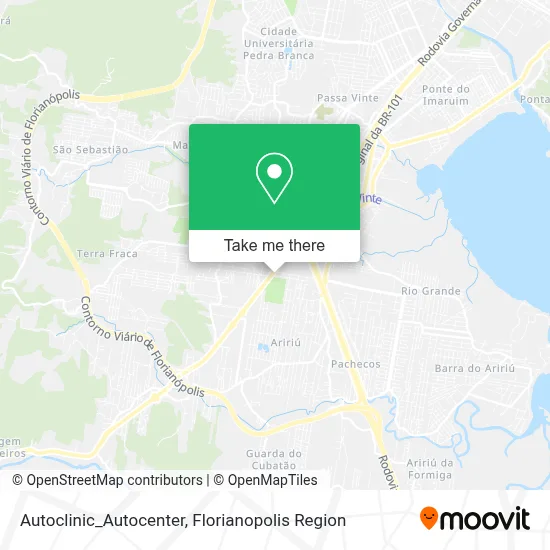 Autoclinic_Autocenter map
