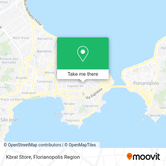 Kbral Store map