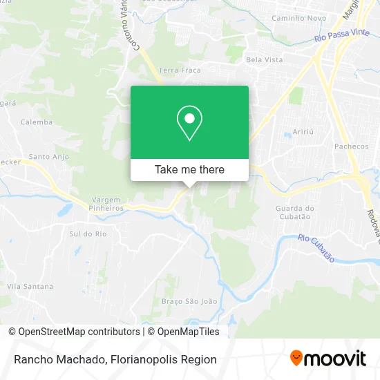Rancho Machado map