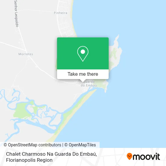 Chalet Charmoso Na Guarda Do Embaú map