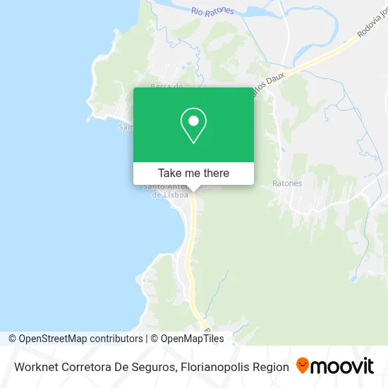 Worknet Corretora De Seguros map
