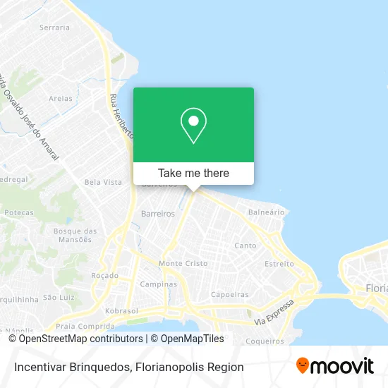 Incentivar Brinquedos map