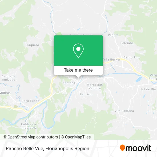 Rancho Belle Vue map