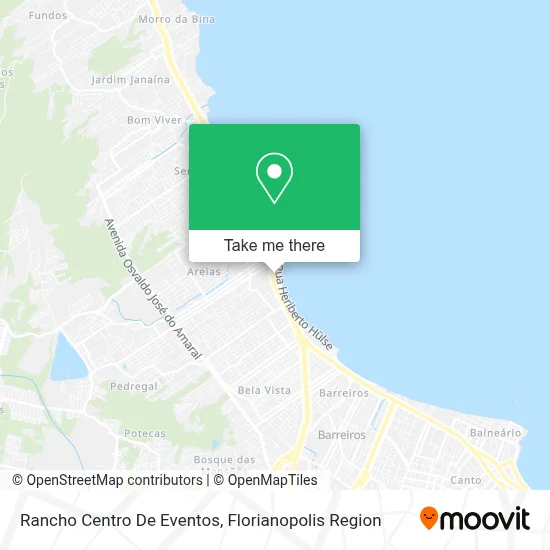 Rancho Centro De Eventos map