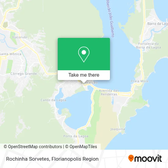 Rochinha Sorvetes map