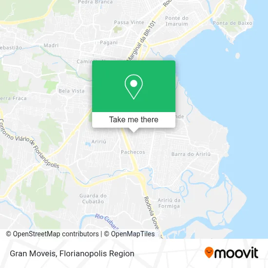 Gran Moveis map
