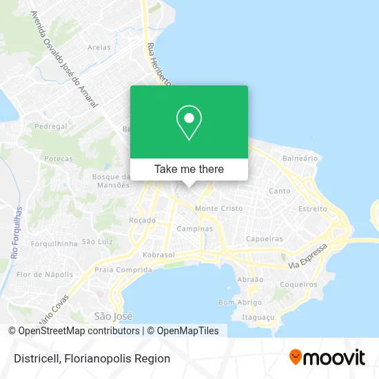 Districell map