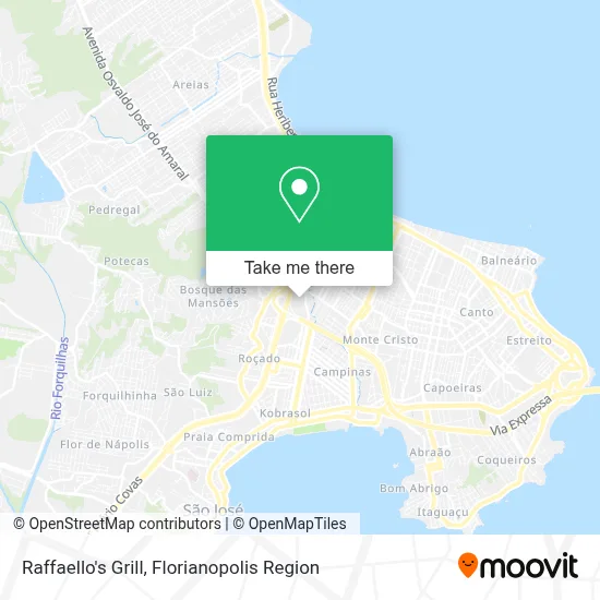 Raffaello's Grill map