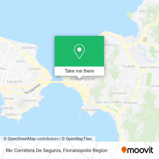 Rkr Corretora De Seguros map
