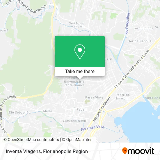 Inventa Viagens map