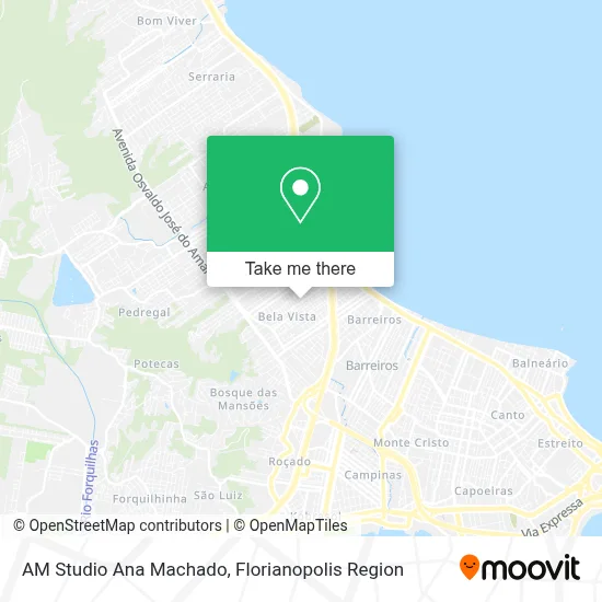 AM Studio Ana Machado map
