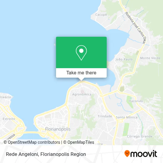 Rede Angeloni map