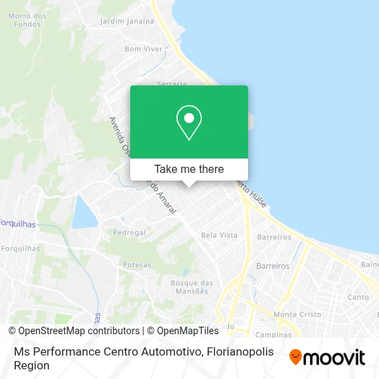 Ms Performance Centro Automotivo map