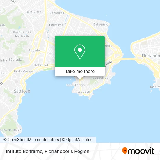 Intituto Beltrame map