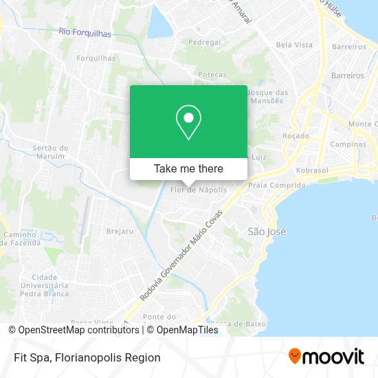 Fit Spa map