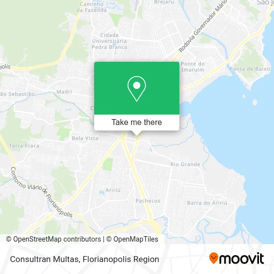 Consultran Multas map