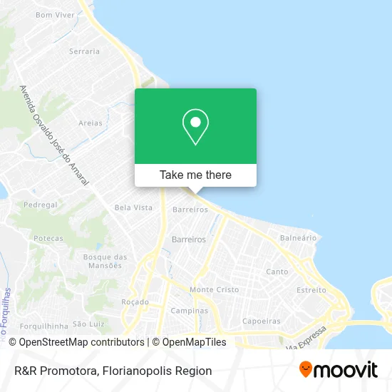 R&R Promotora map