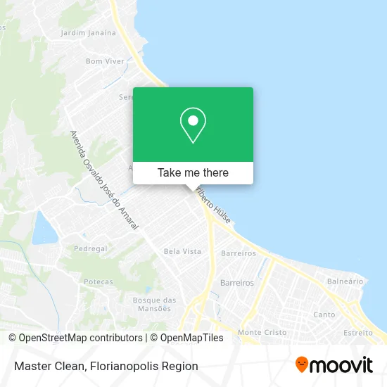 Master Clean map