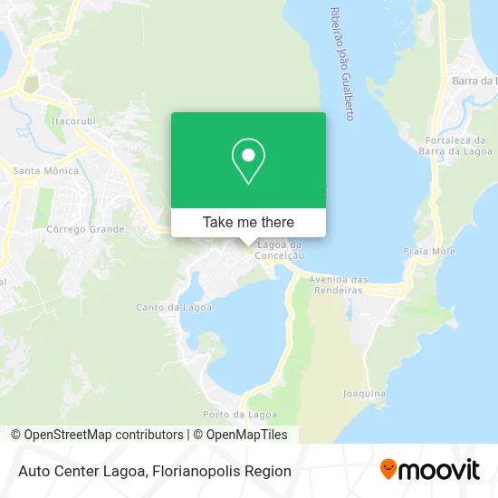 Auto Center Lagoa map