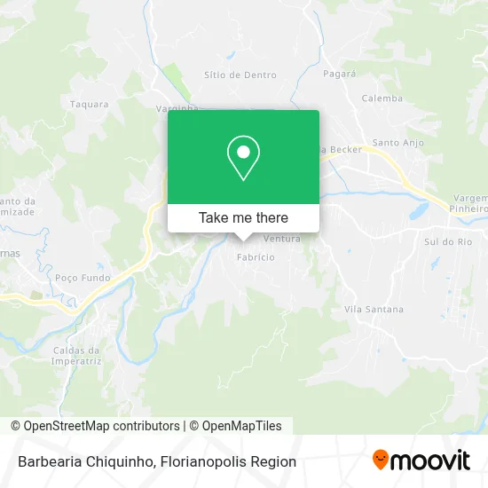 Barbearia Chiquinho map