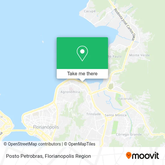 Posto Petrobras map