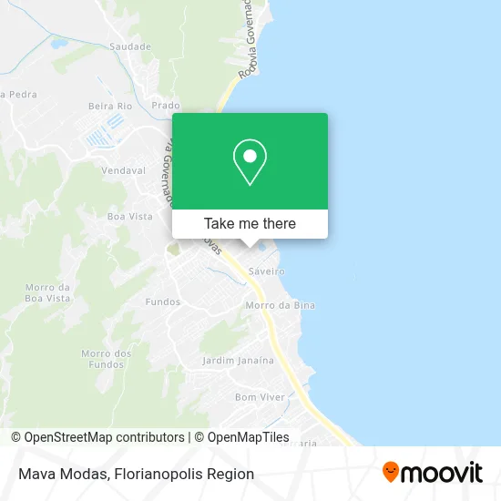 Mava Modas map