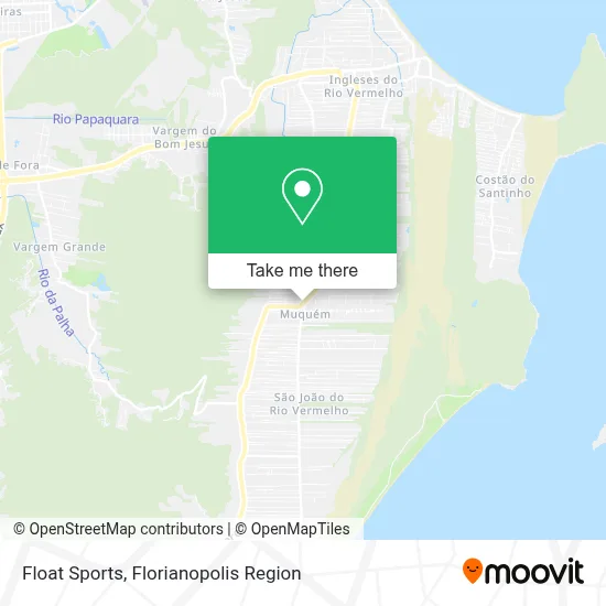 Float Sports map