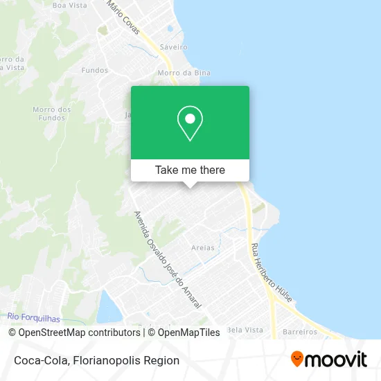 Coca-Cola map