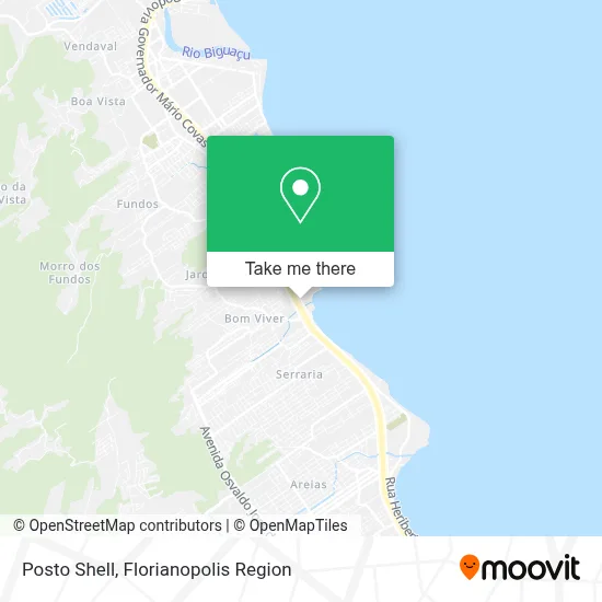 Posto Shell map